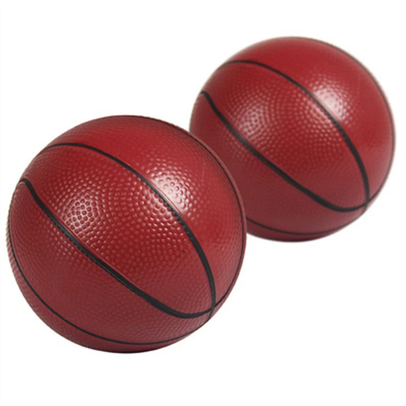 6.3 Inch Basketball for Kids Toys Balls Safety Plastic Red Small Rubber Bouncing Sports Over 3 Years Old Play Games | Спорт и