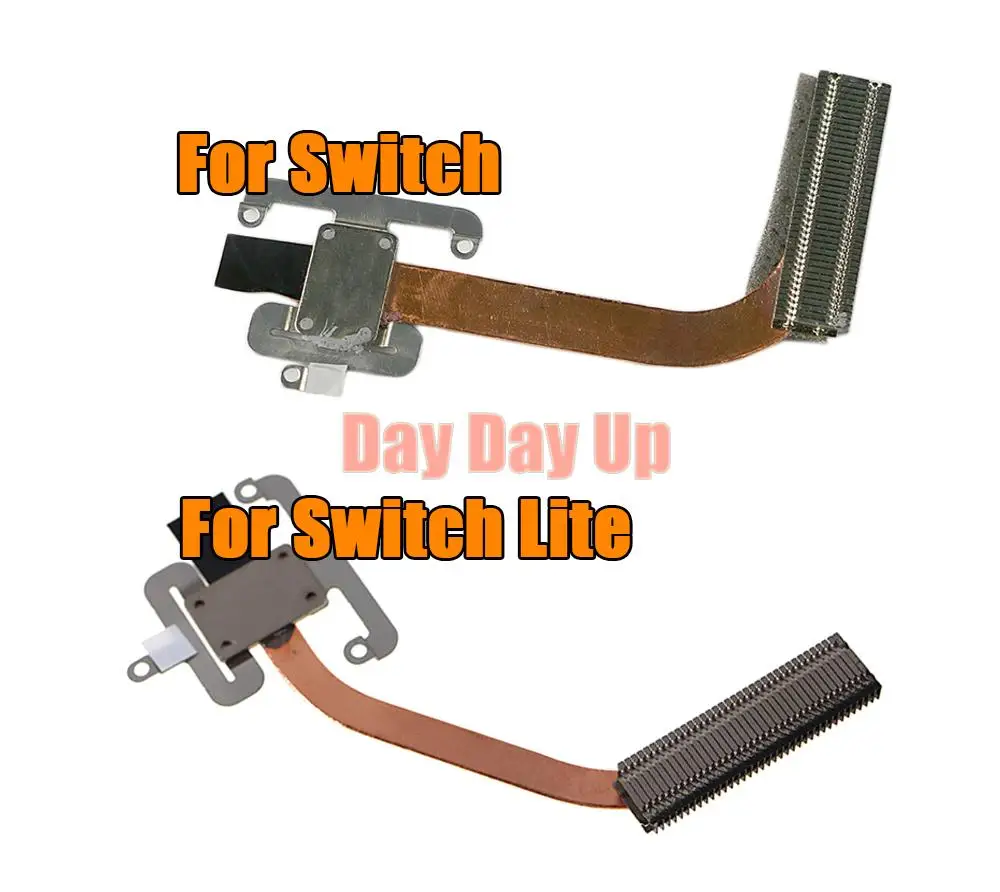 2PCS Original For Nintend NS Switch Lite Radiator Heat Conduction Copper Tube Cooling Sheet Thermal Sink |