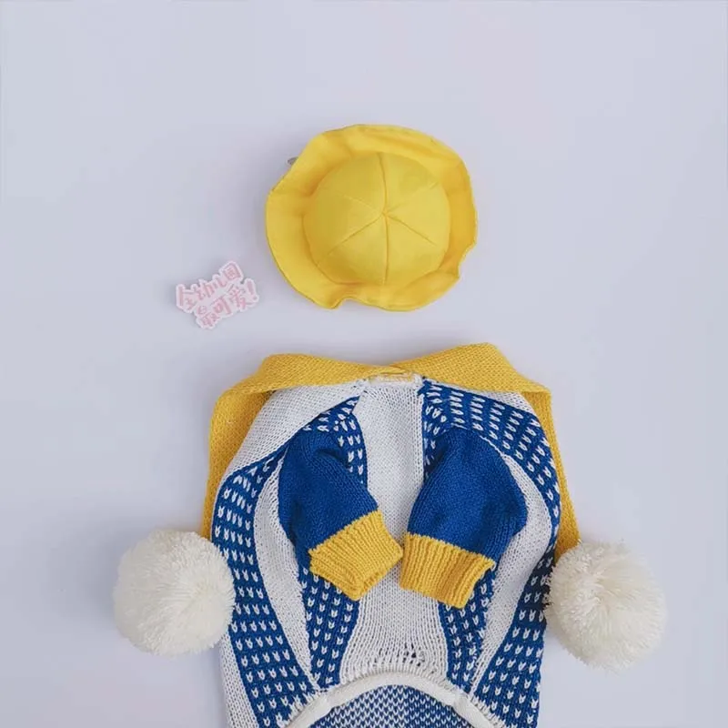 Забавная Одежда для собак в детском саду свитер домашних животных теплая одежда