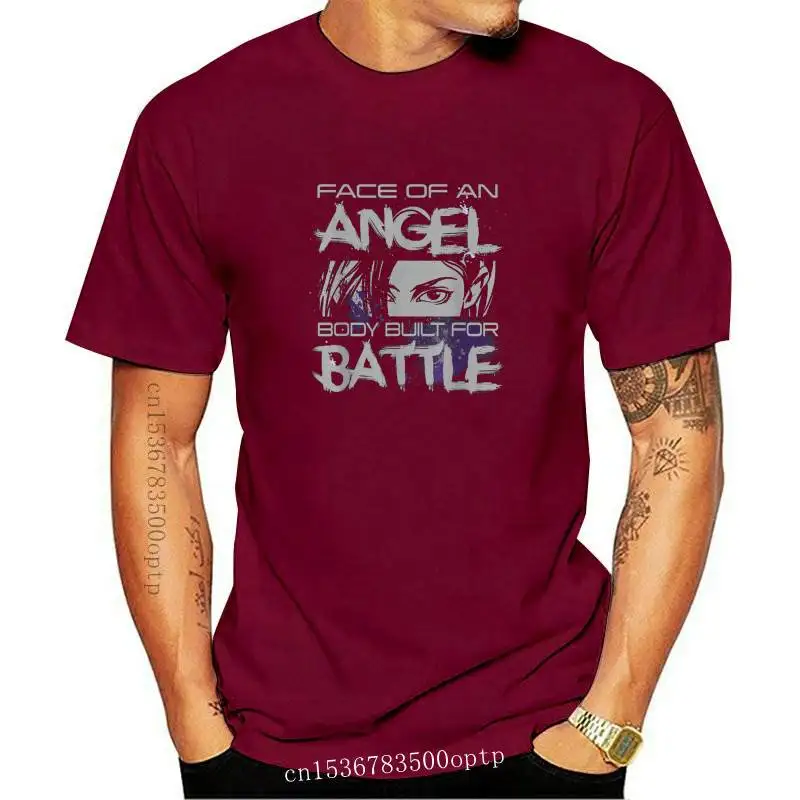 

New Alita - Battle Angel Face of an Angel T Shirt Black Cotton S-3XL