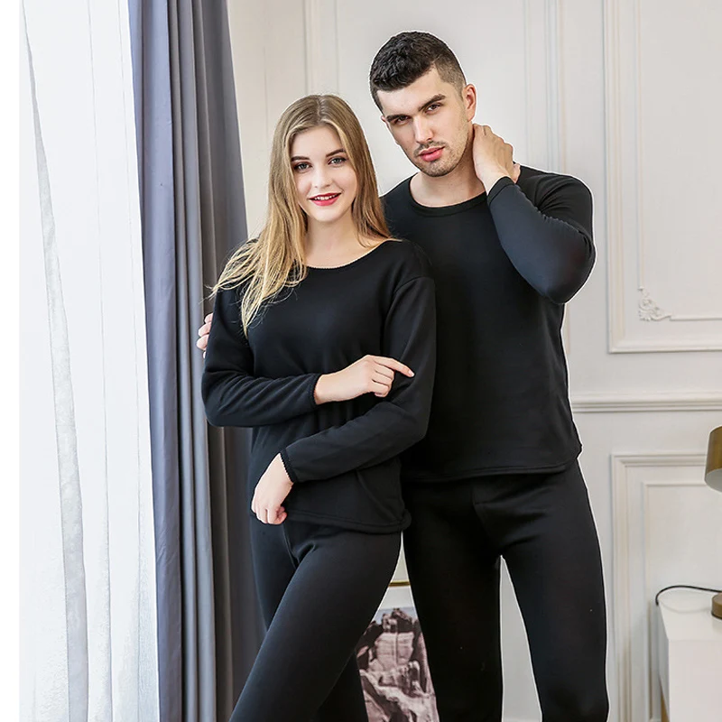 Новое поступление вельветовое плотное теплое термобелье набор подштанников для