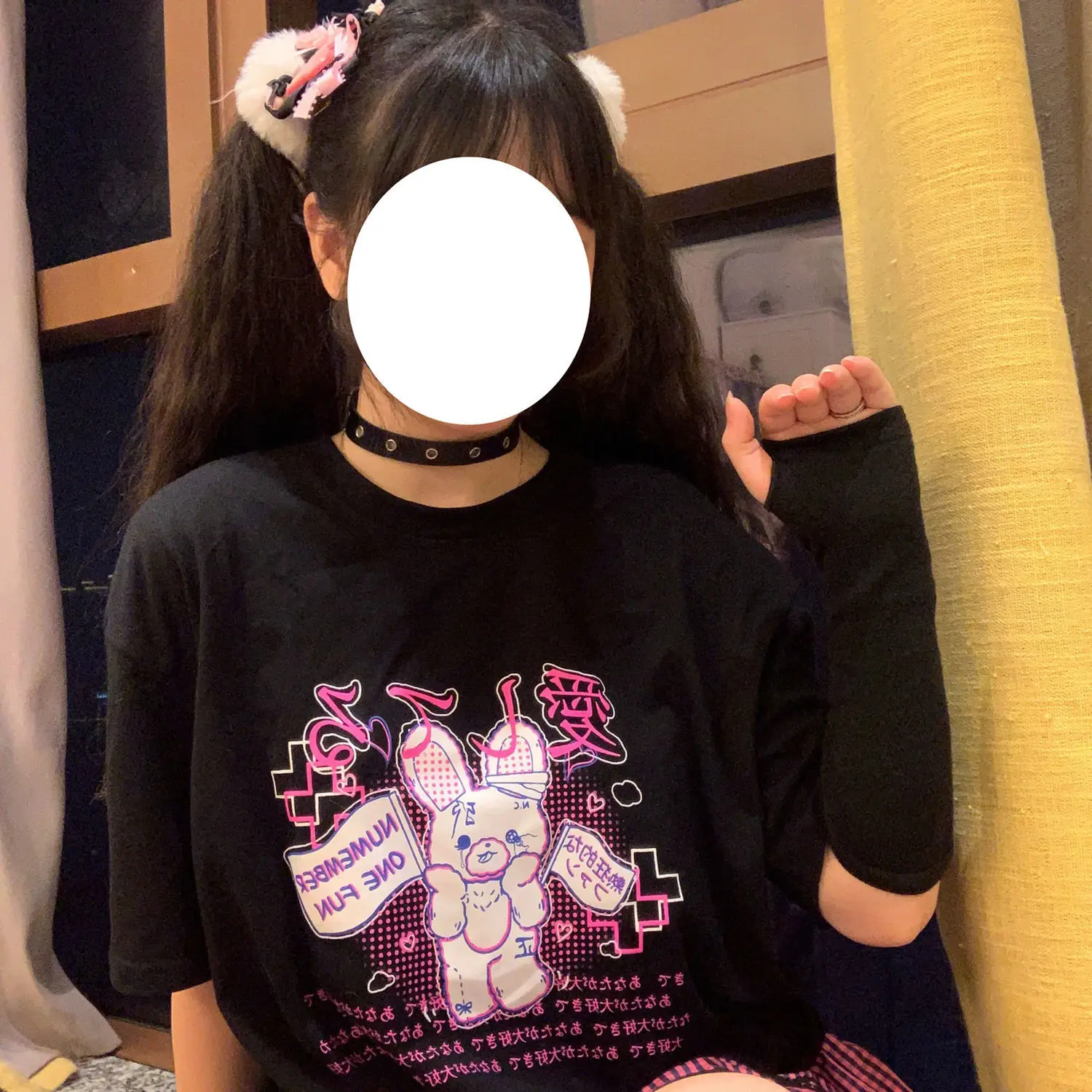 

Summer Gothic clothing Sexy Female Loose Women T-shirt Punk Dark Grunge Streetwear Ladies Top Gothic Tshirts Harajuku Clothes