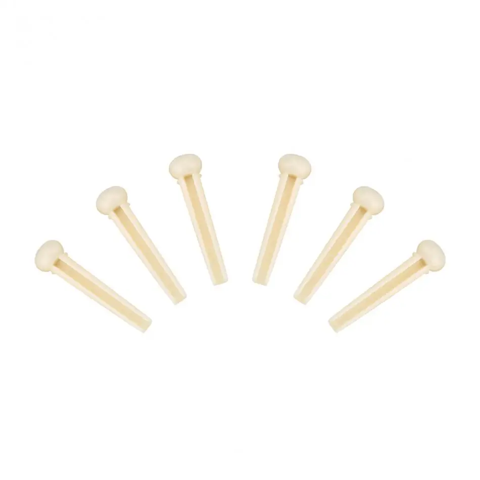 One Set of Guitar Accessories Bridge Pins Upper Nut Bottom Saddle Diecast Replacement for Acoustic Folk Guitars | Спорт и