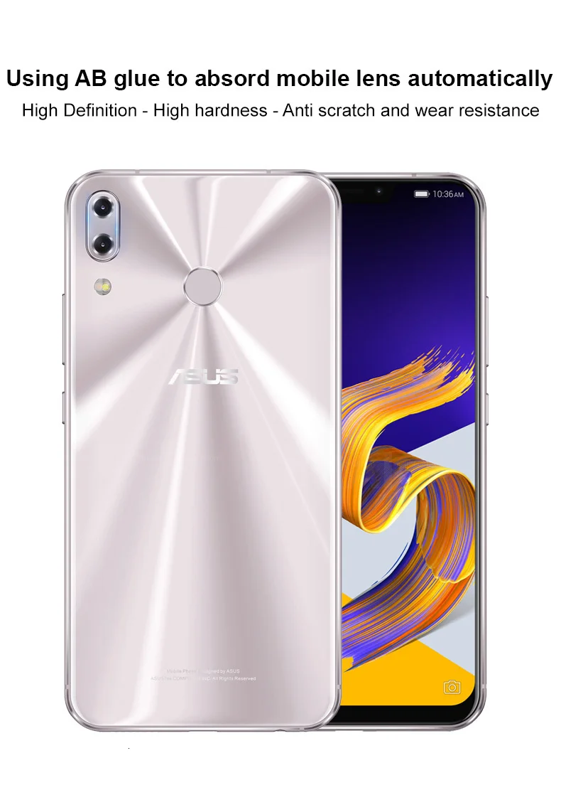 IMAK HD объектив камеры закаленное стекло для Asus Zenfone 6 5Z 5 ZS630KL ZS620KL ZE620KL Защита объектива камеры