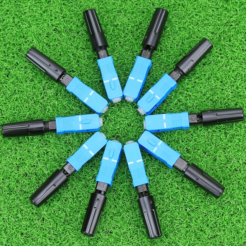 KELUSHI FTTH SC волоконно оптический Быстрый коннектор UPC встроенный один режим 10/100