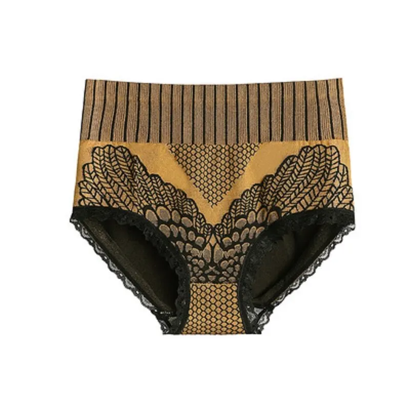 

High-Rise Women's Panties Gray Briefs Underwear Ladies Shorts Autumn Winter Women Panty Sexy Lingerie Female Underpants