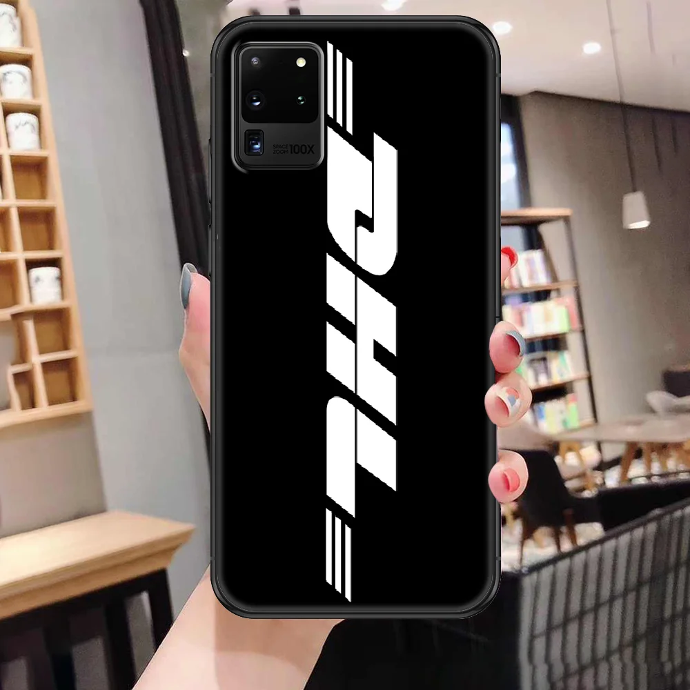 hot dhl express phone case for samsung galaxy note 4 8 9 10 20 s8 s9 s10 s10e s20 plus uitra ultra black painting bumper pretty free global shipping
