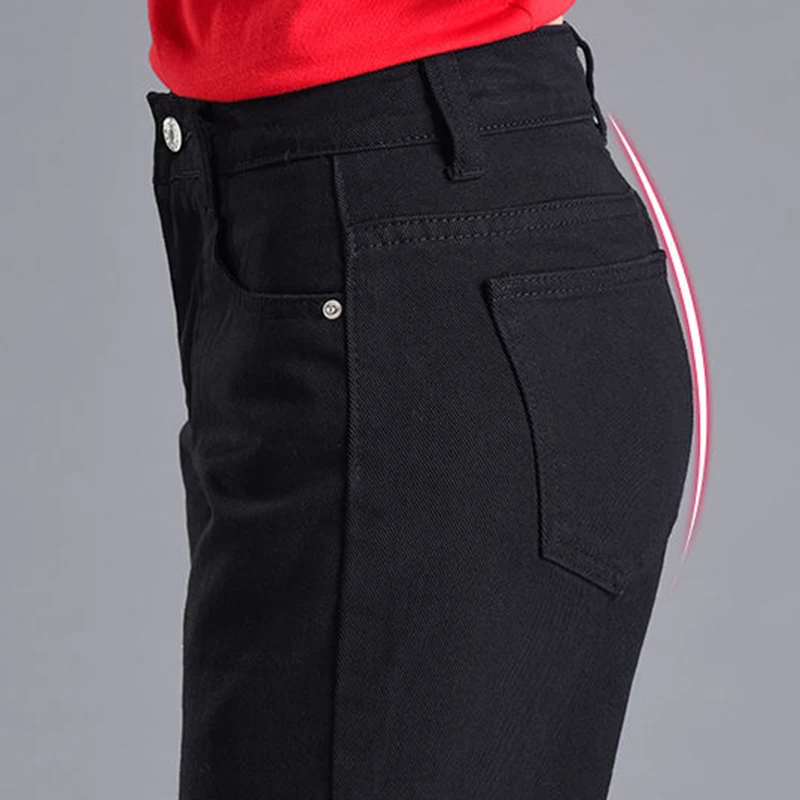 

Jeans Women Zipper Pocket Ins Slim Sexy Autumn Winter New Fashion Oversize Simple Solid Denim Korean Style Harem Trousers Womens