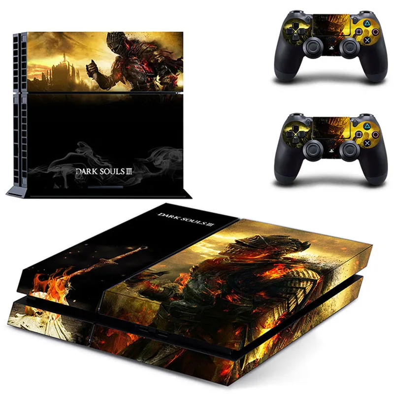 PS 4 стикер s Dark Souls PS4 наклейка Play station виниловые наклейки для кожи Pegatinas консоли