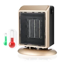 home desktop heating fan fall power off overheating protection automatic thermostat control two gears adjustable electric heater