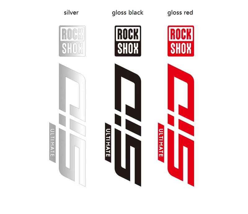 Наклейка на переднюю вилку для SID ULTIMATE Rockshox RS SL велосипедные наклейки горного