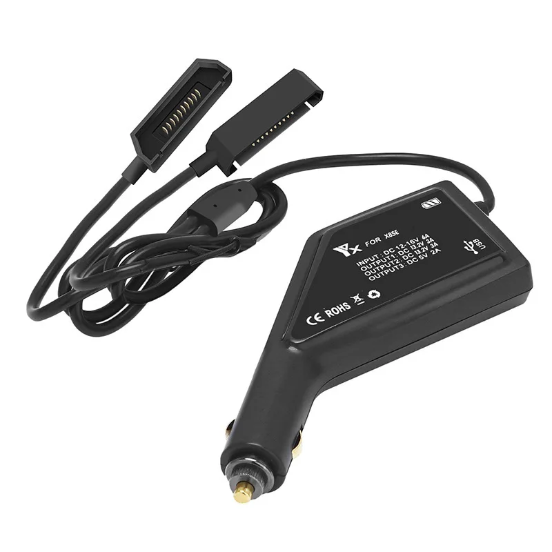 Автомобильное зарядное устройство 3 в 1 адаптер для аккумулятора Lipo пульта