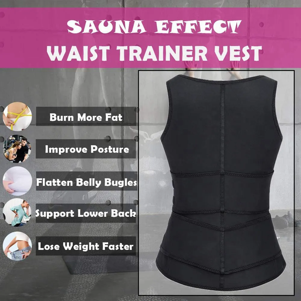 Женский корсет для тренировок в форме сауны на талии костюм жилет еomen