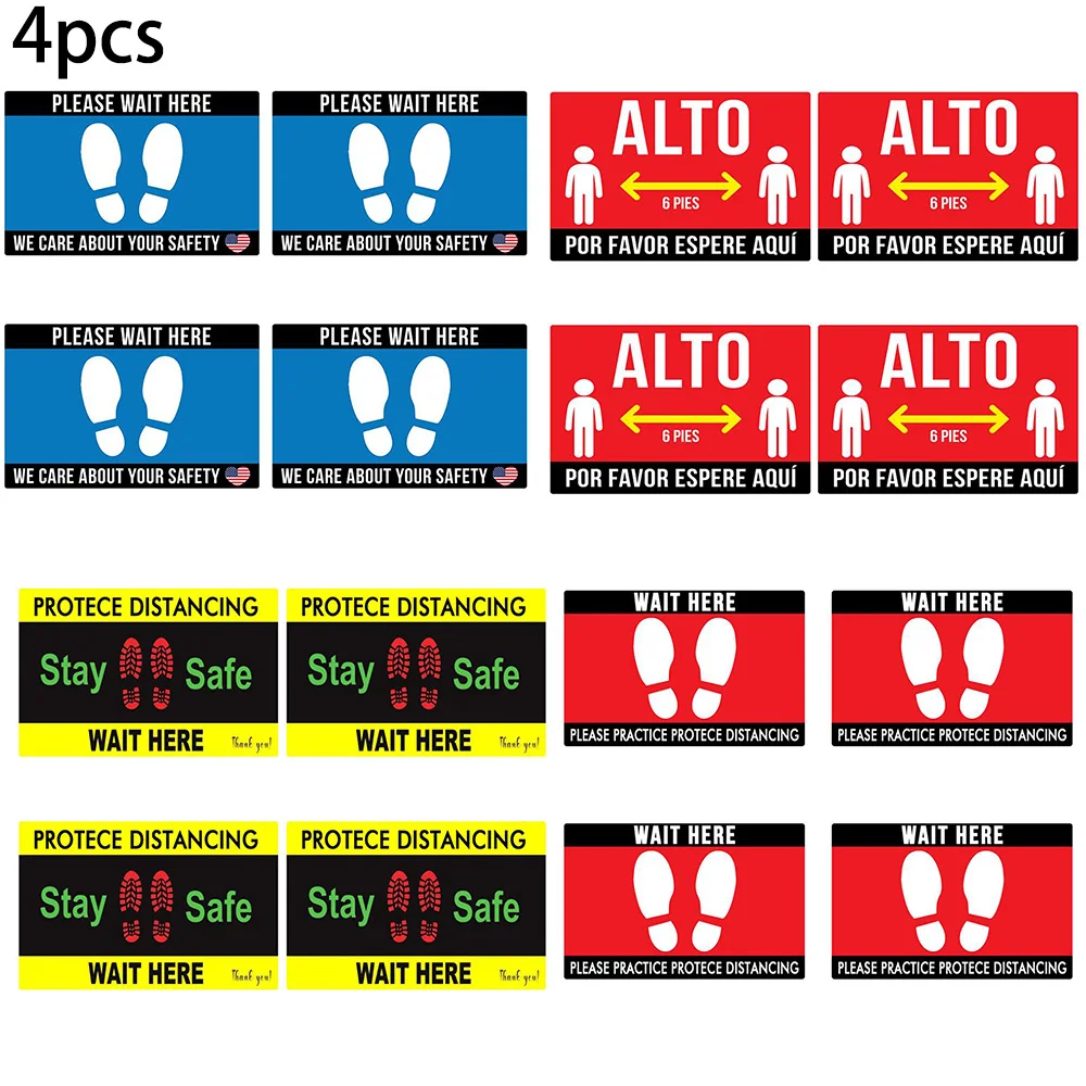 4 шт. 45 7*30 5 см наклейки для заземления людей с дистанционным управлением