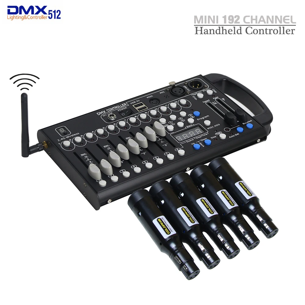 Мини контроллер DMX 2020 каналов консоль освещения для сцены проекционный с движущейся головкой DJ шоу