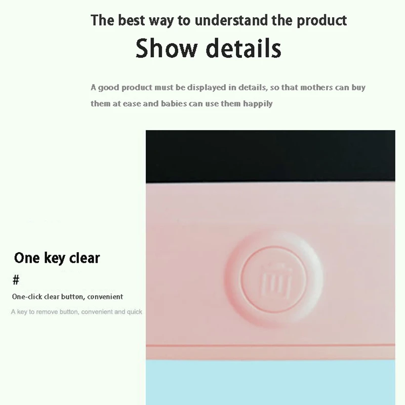 

LCD Writing Tablet Electronic Writing Board Suitable for School Students Kids Present for Kids Home Office