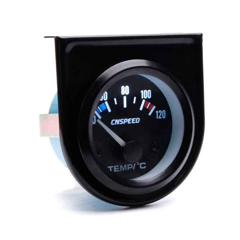 

52mm Black Car Auto Digital LED Water Temp Temperature Gauge Kit 40-120New