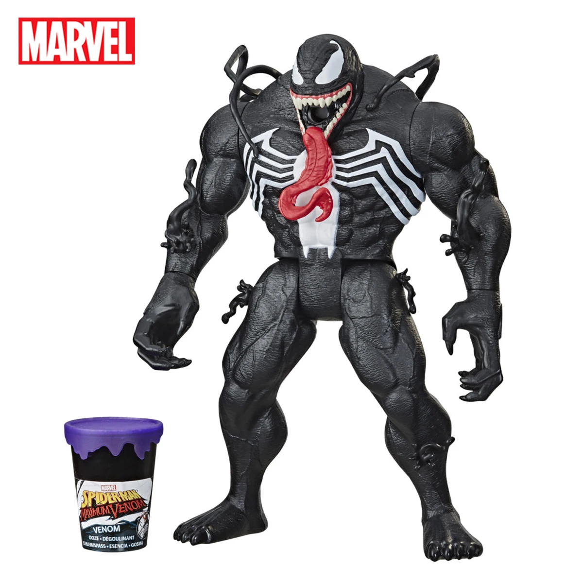 

Hasbro Marvel Venom Ooze Action Figure Toys Spider-Man Maximum Venom Model Toy Superhero For Children Birthday Gift