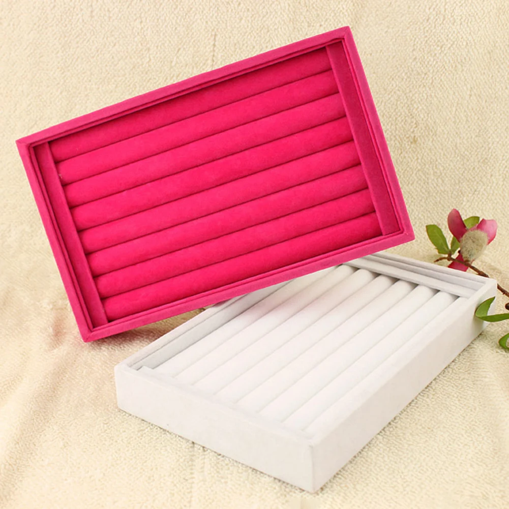 Органайзер для сережек и колец подставка дисплея поддона коробка чехол браслета