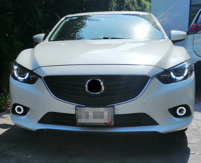 Стайлинг автомобиля светодиодный дневные ходовые огни для Mazda 6 GJ 2012 2015 M6 SportBreak