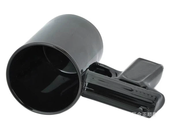 Креативные керамические кофейные чашки с пистолетом кружки забавная кружка для