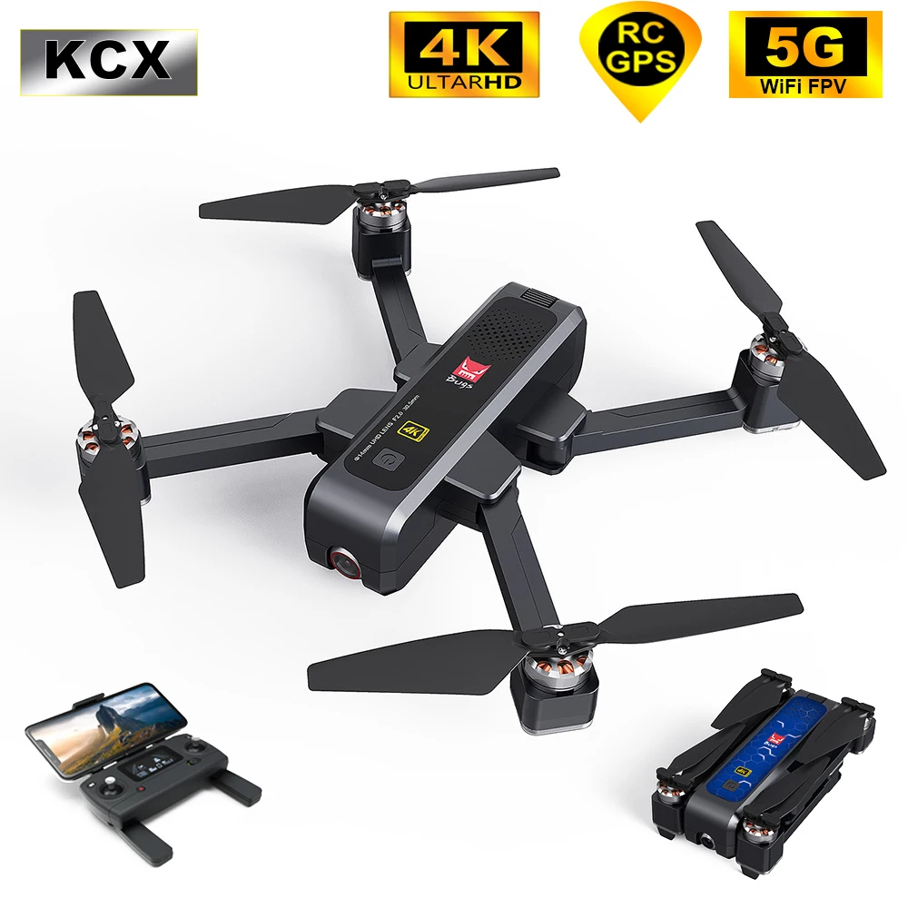

Профессиональный Дрон с камерой GPS 4K Квадрокоптер B4W с HD 4K видео 5G WIFI FPV складные бесщеточные радиоуправляемые дроны VS X8SE