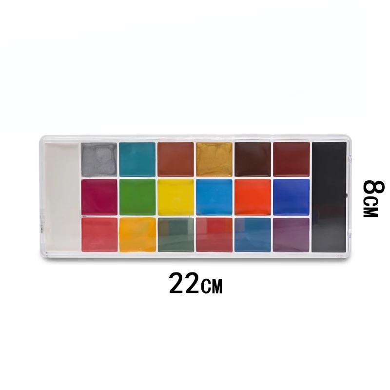 Краска для лица на водной основе 20 цветов|Краска тела| |