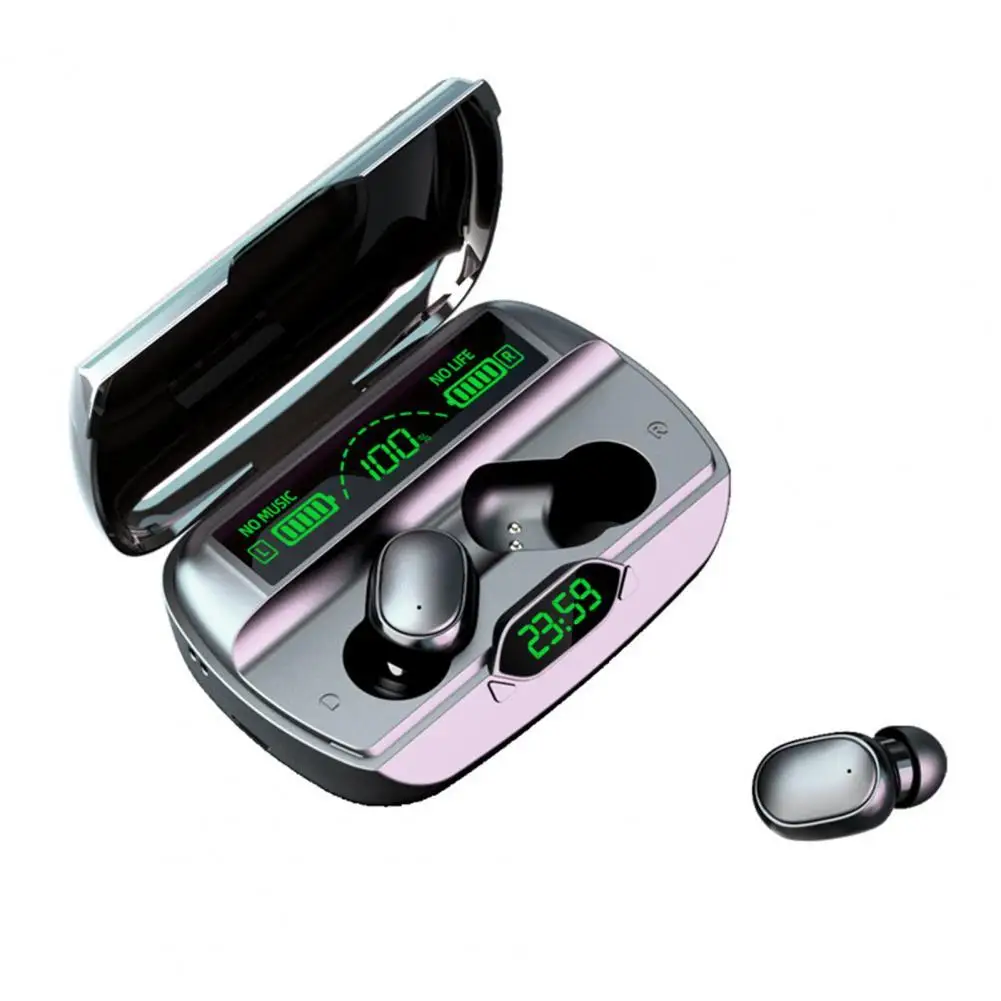 

Tws Wireless Headphones Bluetooth-compatible 5.1 Earphones With Microphone Led Display Stereo Sound Earbuds Sport Headset