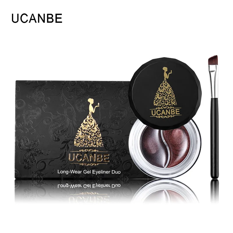 Натуральные матовые тени для век водостойкая палитра пигментов нюдовые макияж