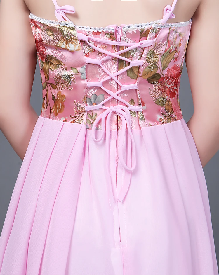 Детский карнавальный костюм фатиновое платье в винтажном китайском стиле |