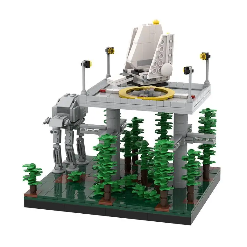 Конструктор MOC Space War, модель империи, модель империи над джидхаем, наборы моделей, детские игрушки, подарки