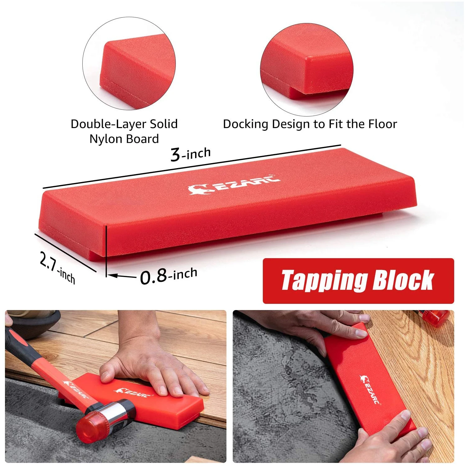 Набор для установки ламинированного деревянного пола EZARC включает пенные