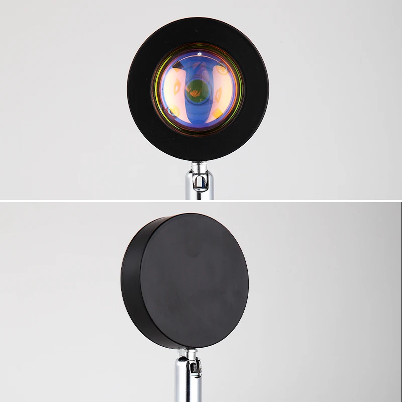 

Sunset Projector Lamp Rainbow Atmosphere Led Night Light USB 5V for Bedroom Coffe shop Background Wall Decoration Table Lamp