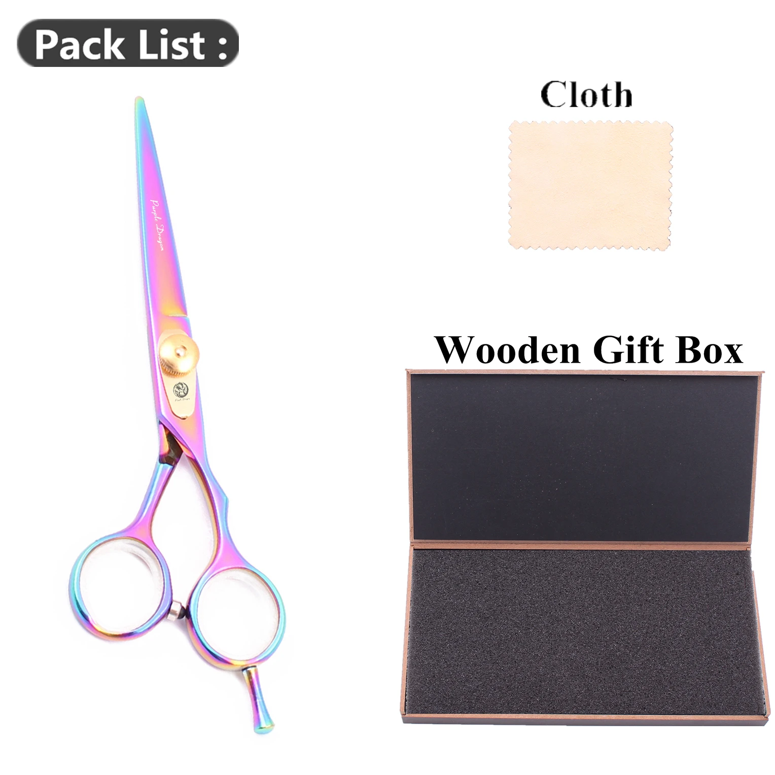 Филировочные ножницы фиолетовый дракон 5 дюймов японская сталь для стрижки волос