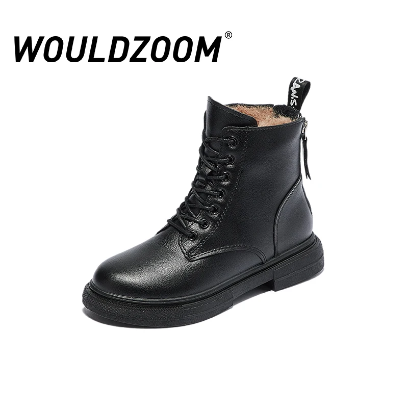 

Ankle Boots For Women Boots Platform Dropshipping Keep Warm Outdoor Fuax Fur Designer Non-Slip Increase Plus Size 35-40 Fashion