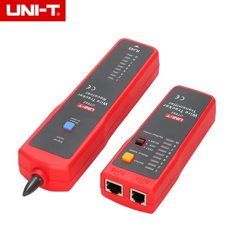 UNI T UT682 проводной трекер RJ11 RJ45 телефонный сетевой кабель трекер|tracker|tracker rj45tracker cable