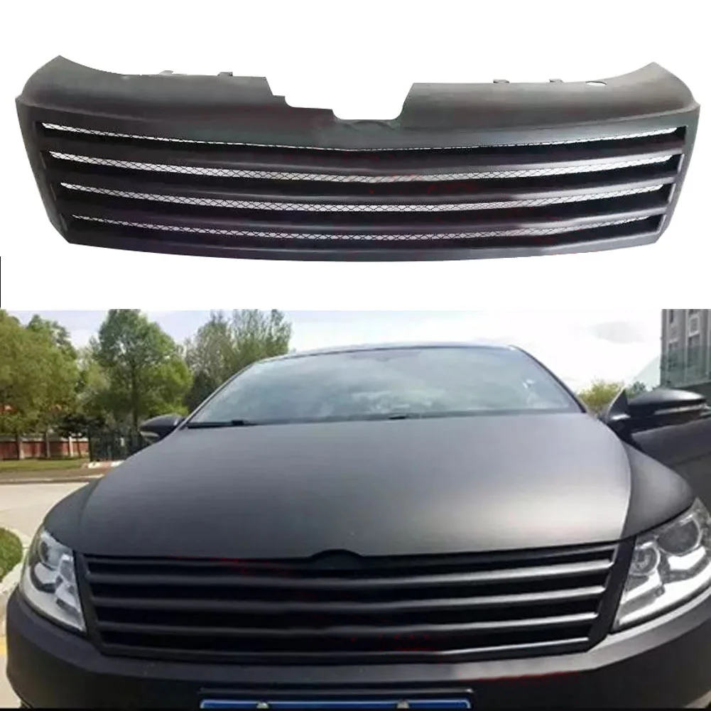 

Передняя гоночная решетка для Volkswagen CC 2013 матовая черная