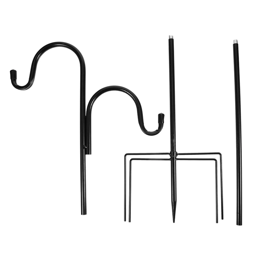 

Double Span Hook Plant Hangers Bird Feeders Hanging Ground Solar Lamp Hook