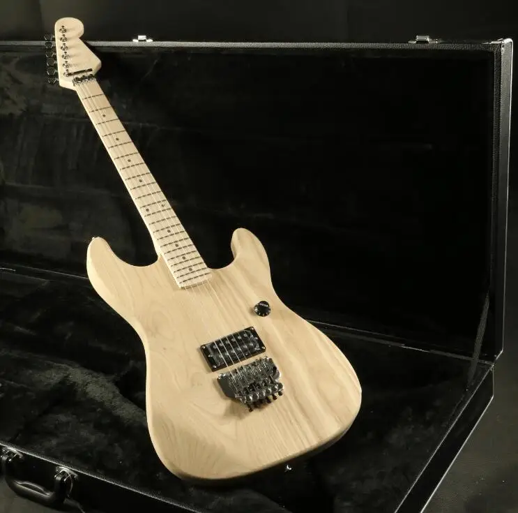 Высокое качество Chavel незаконченная электрогитара наборы золы тела FR мост