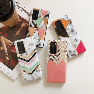 case for oppo a5 a9 2020 case ace2 a52 a72 a92 a92s a12 a7 a8 a5s ax7 a53 a91 f15 a31 a11x plating marble silicone soft cover free global shipping