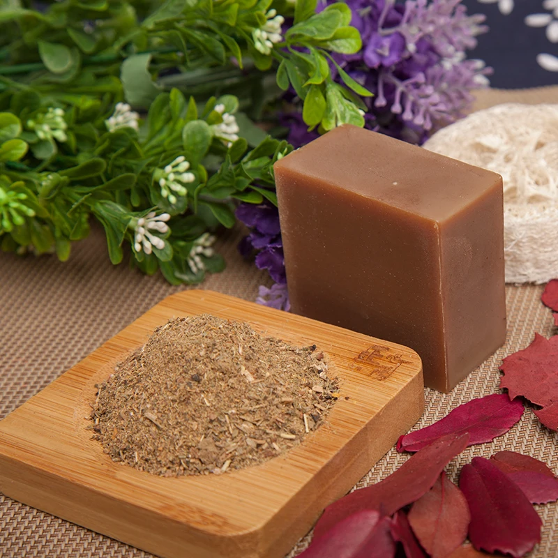 Традиционное травяное шампунь бар для потенциальной выпадения волос холодное