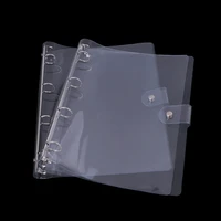 new product a4 transparent color plastic folder folder notebook binder school office folder supplies