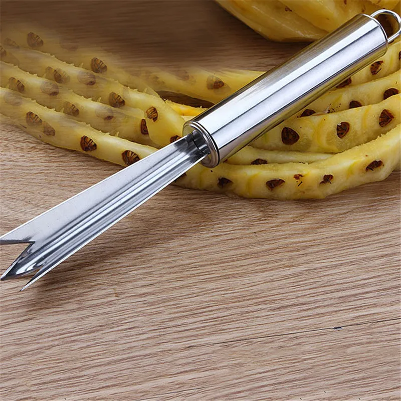 

1 Pc Stainless Steel Fruit Pineapple Peeler Cutter Kitchen Tools Pineapple Slicer