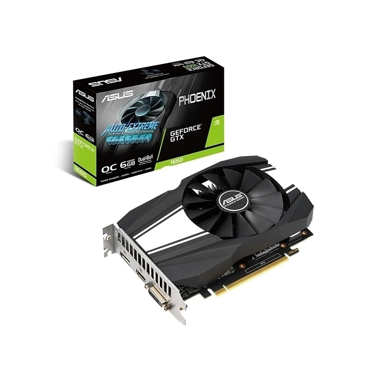 

Хорошее качество 1660 0C 6G игровая видеокарта 192 бит для ПК