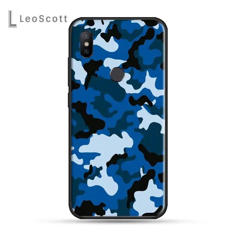 

Camouflage military pattern army Phone Case For Xiaomi Redmi note 4 4X 8T 9 9s 10 K20 K30 cc9 9t pro lite max