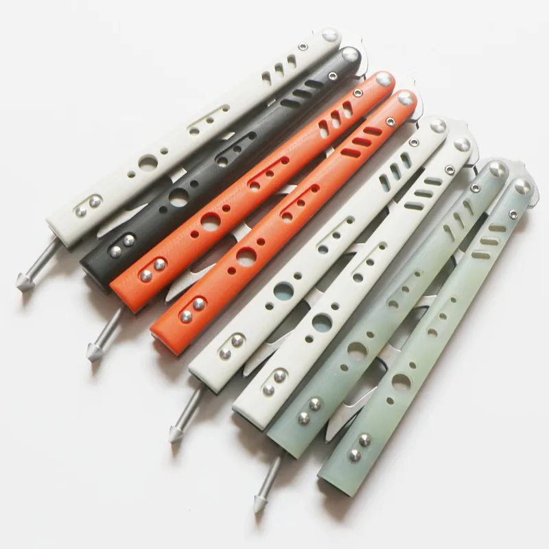 Новейший BALIPLUS BRS Rep Replicant Butterfly тренировочный нож D2 лезвие из углеродного