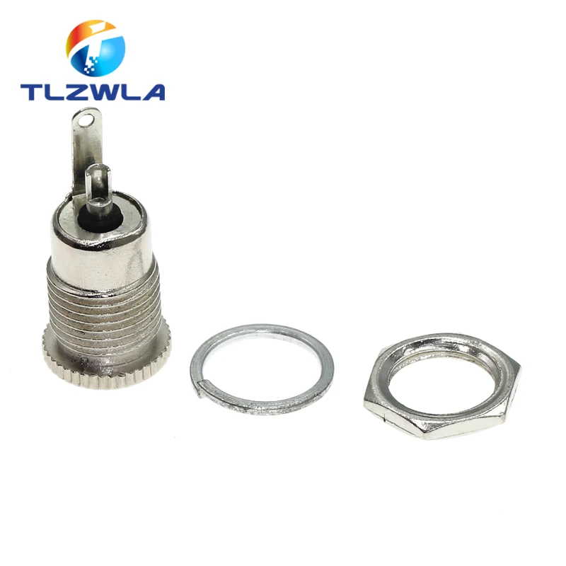 10 шт. (5 пар) штекер питания постоянного тока Угловой 90 градусов L-образный пластик