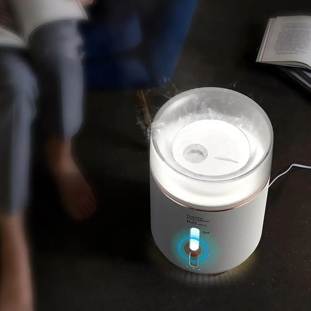 Attractive Mist Purifier White Add Atmospheres  Innovative 3-level Timed Aroma Air Jellyfish Diffuser