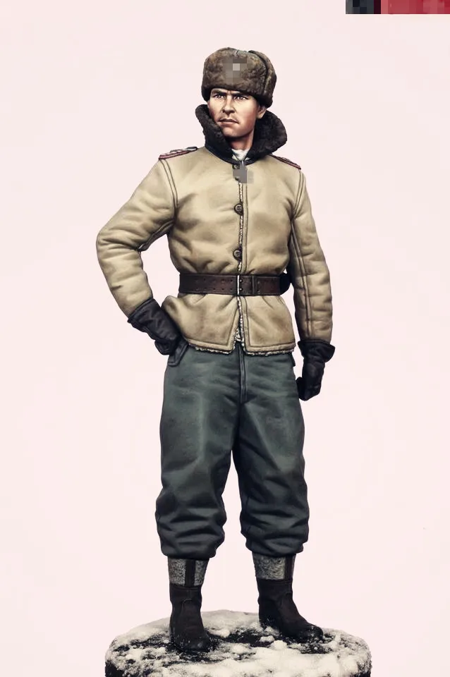 1/16 Смола Солдат модель Неокрашенный комплект | Игрушки и хобби