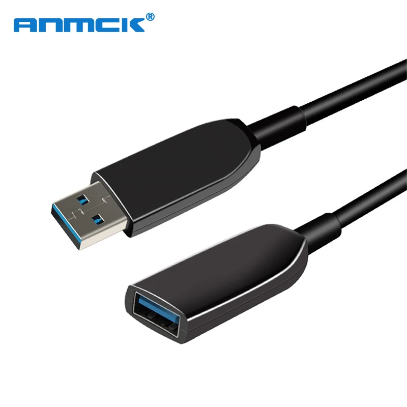 Anmck USB 3,0 кабель 10 м 20 м 30 м 35 м Папа-мама USB к USB кабель-удлинитель для проектора ноутбука